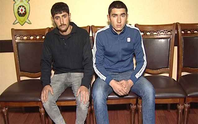 Hacıqabulda uşaq evə basqın edən şəxsin maskasını çıxartdı -   FOTOLARI