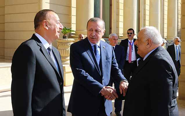 Ərdoğan Əliyevin Zuğulbadakı iqamətgahında -   FOTOLAR