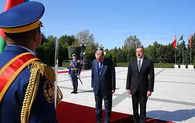 Ərdoğan Əliyevin Zuğulbadakı iqamətgahında -   FOTOLAR