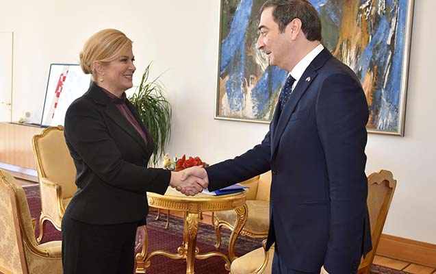 Səfirimiz Xorvatiyanın ali ordeni ilə təltif edildi -  FOTOLAR