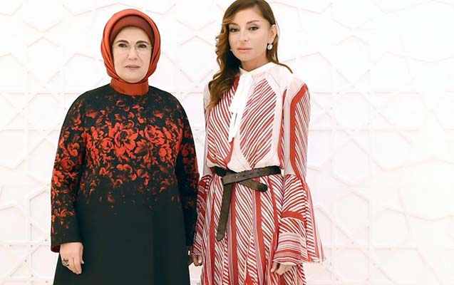 Birinci xanımların görüşündən -  FOTOLAR