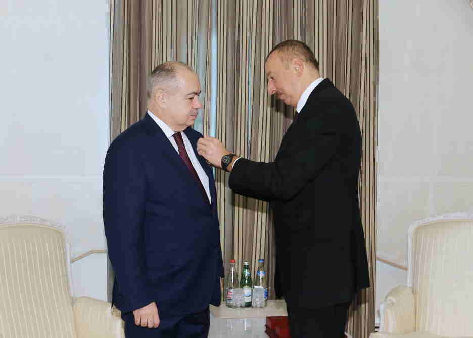 Prezident Rusiya nümayəndə heyətini   qəbul etdi (FOTO)