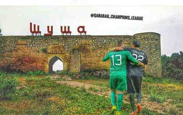 İbrahim Şehiçdən Şuşa paylaşımı -  FOTOLAR