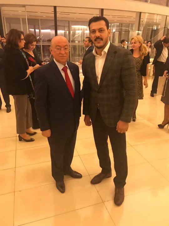 Zabit Səmədov Kəmaləddin Heydərovla  -   FOTOSU