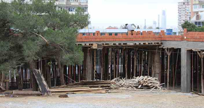 Bakıda ÖZBAŞINALIQ:   Ağacların yerinə bazar salınır (FOTO)