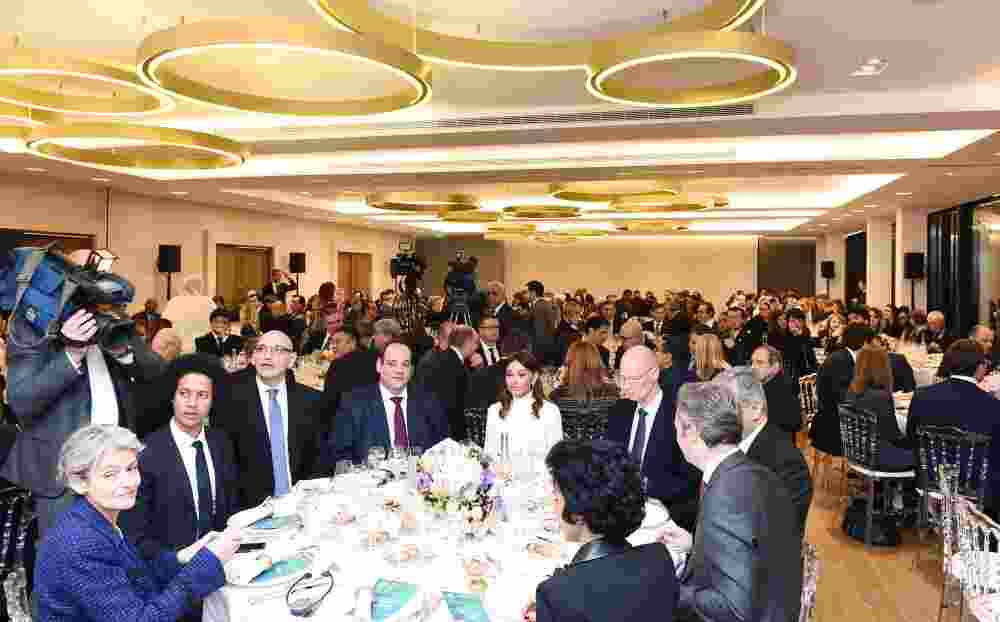 Mehriban Əliyeva Parisdə Bakının Expo 2025 sərgisinə namizədliyi mərasimində -  FOTOLAR