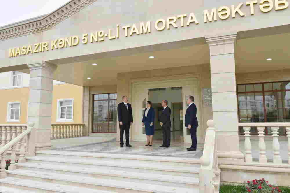  İlham Əliyev Xırdalanda -  YENİLƏNİB-FOTOLAR