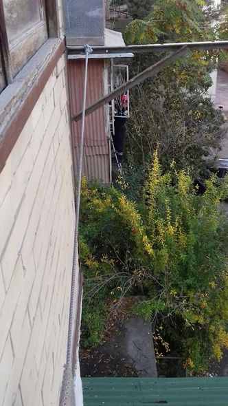 Bakıda pişiyə görə polis və xilasedicilər    AYAÄžA QALXDI(FOTO)