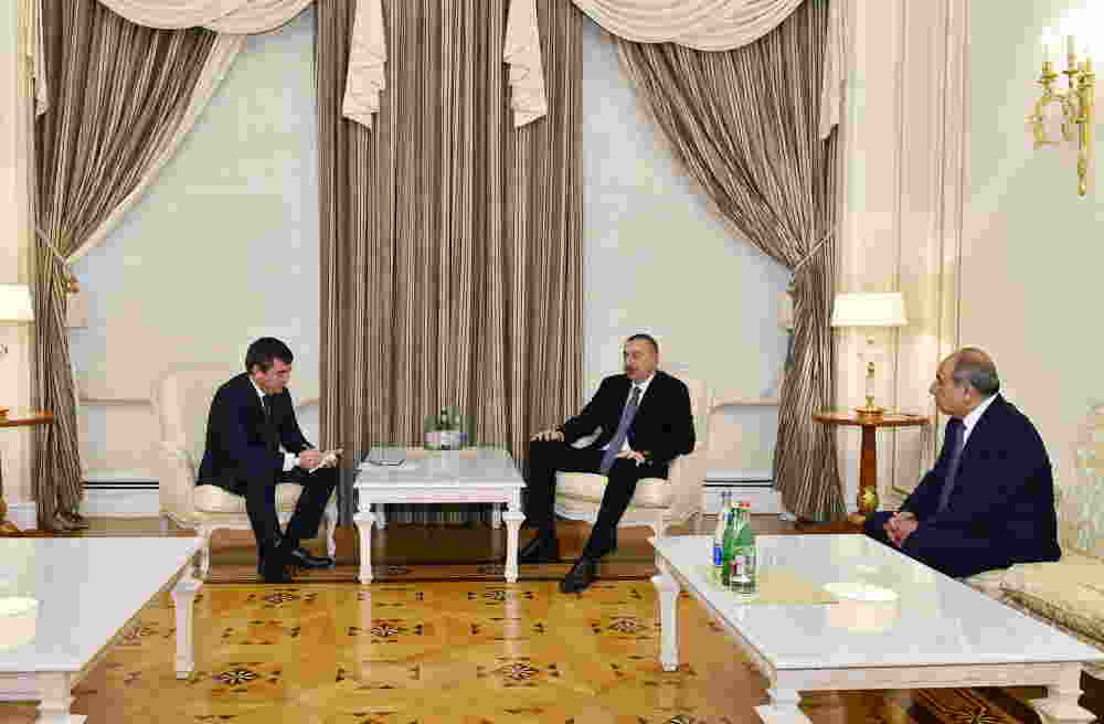 İlham Əliyev Özbəkistan baş nazirinin müavinini qəbul etdi FOTO-YENİLƏNİB