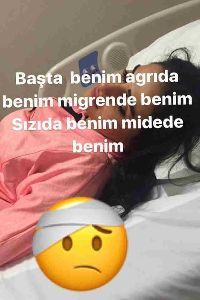 Azəri Günel   XƏSTƏXANALIQ OLDU â€“ FOTO