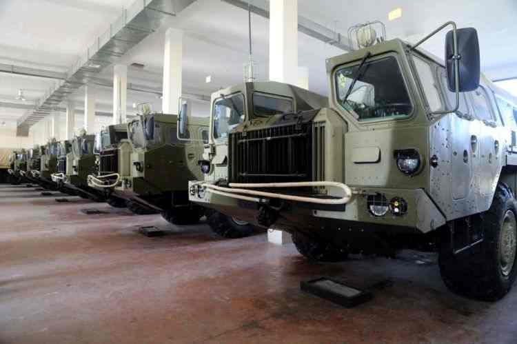 Raket və artilleriya bölmələrinin döyüşə hazırlıq səviyyəsi yoxlanıldı - FOTO