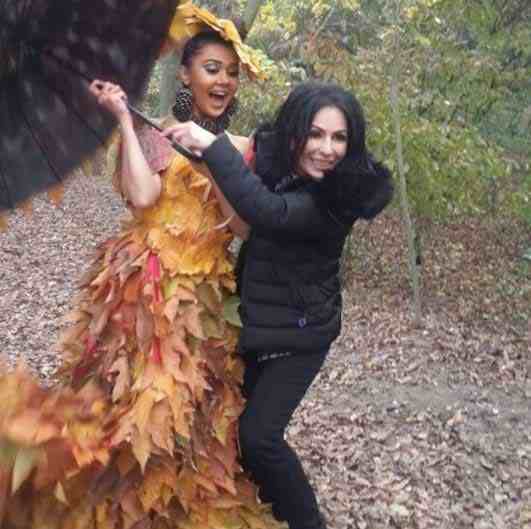 Oksana soyundu və sonra... -  FOTOLAR