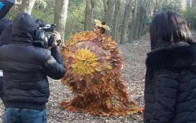 Oksana soyundu və sonra... -  FOTOLAR