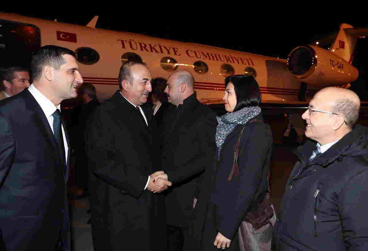 Çavuşoğlu Azərbaycanda - FOTO