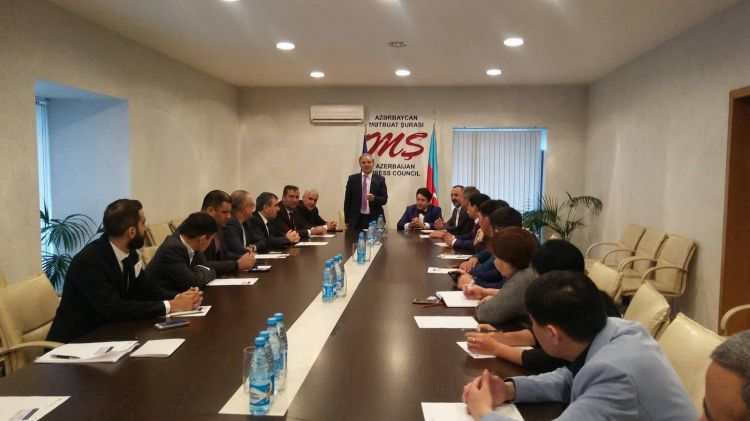 Amaşov türk yazarlarını qəbul etdi -  FOTOLAR