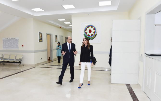 Mehriban Əliyeva   açılışda (FOTO)