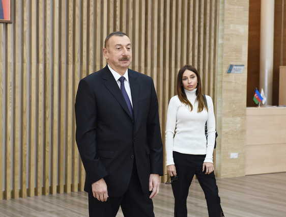 İlham Əliyev və xanımı  Qubada (YENİLƏNİB-FOTO)