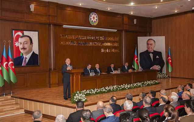 Nərimanovda Heydər Əliyevlə bağlı tədbir keçirildi - FOTO