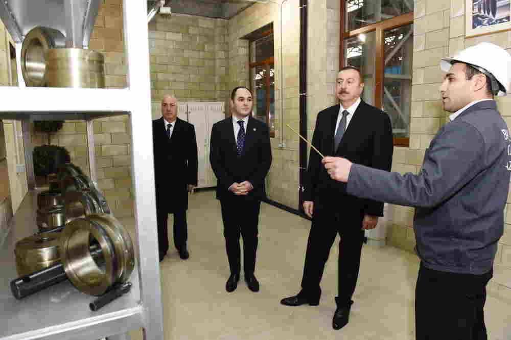 Prezident Baku Steel Company MMC-də - FOTOLAR