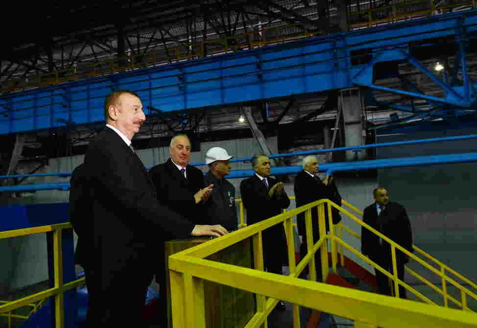 Prezident Baku Steel Company MMC-də - FOTOLAR