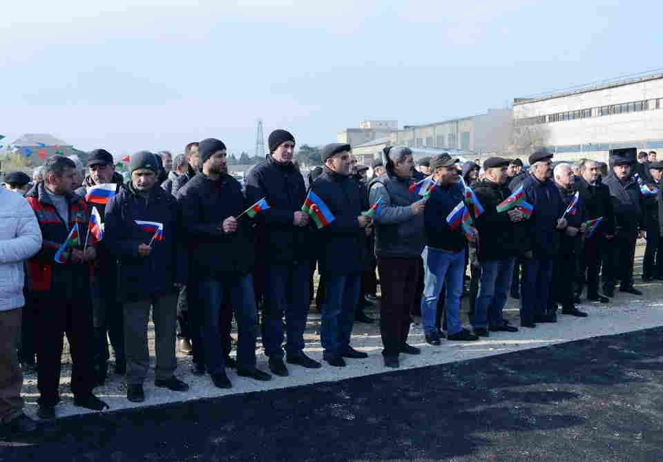 Bakıda biznes mərkəzinin təməli qoyuldu   - FOTOLAR
