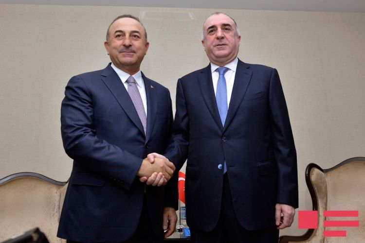 Elmar Məmmədyarov Mövlud Çavuşoğlu ilə görüşdü   -