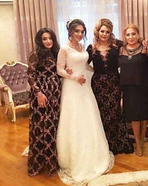 Mənzurə qızını gəlin köçürdü -  FOTOLAR