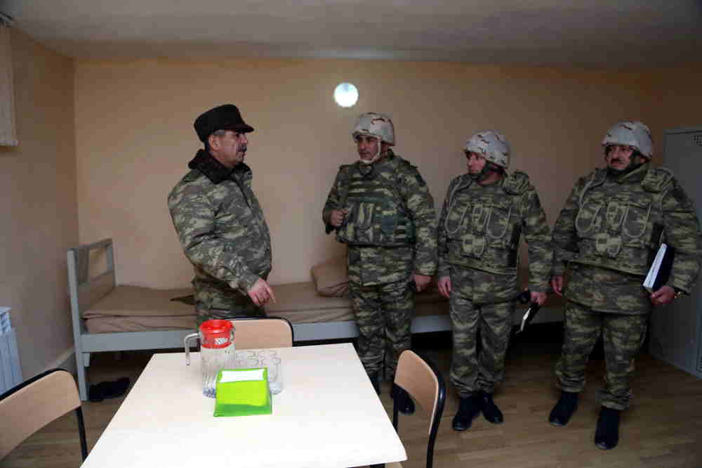 Nazir cəbhəyə getdi -  FOTOLAR