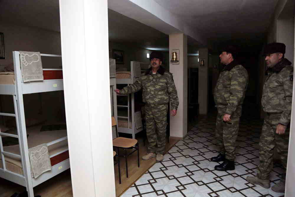 Nazir cəbhəyə getdi -  FOTOLAR