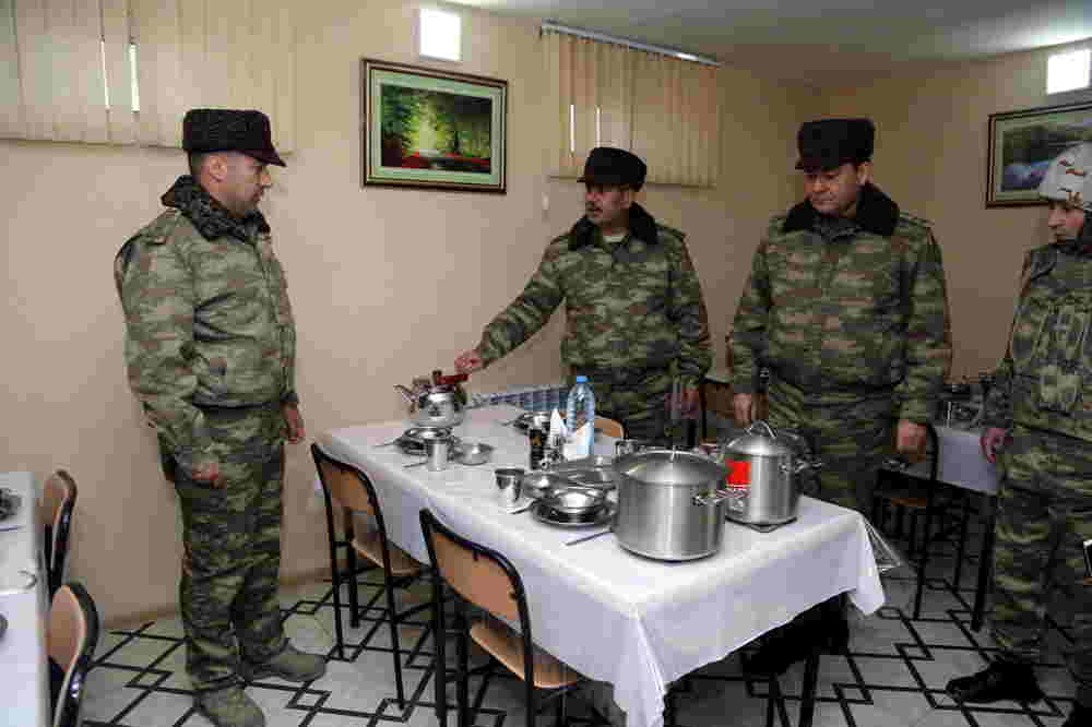 Nazir cəbhəyə getdi -  FOTOLAR