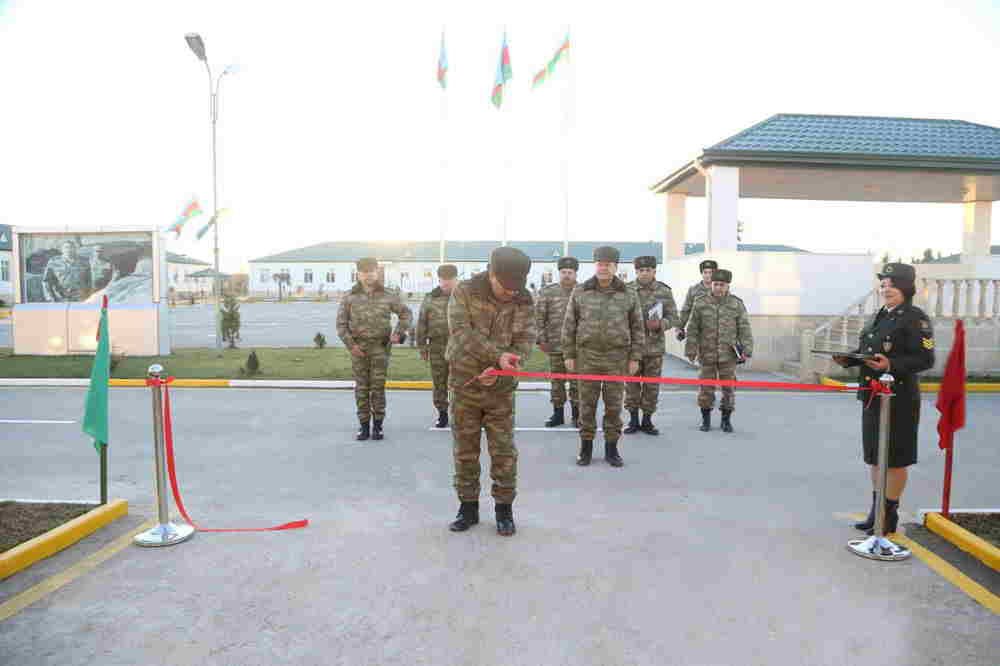 Yeni qərargah binası və saxlanclar istifadəyə verildi  - FOTOLAR