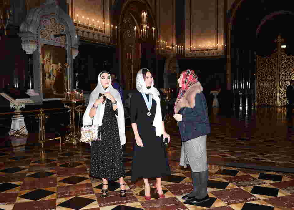 Mehriban Əliyeva:  Azərbaycan dünyanın dialoq mərkəzinə çevrilib - FOTOLAR