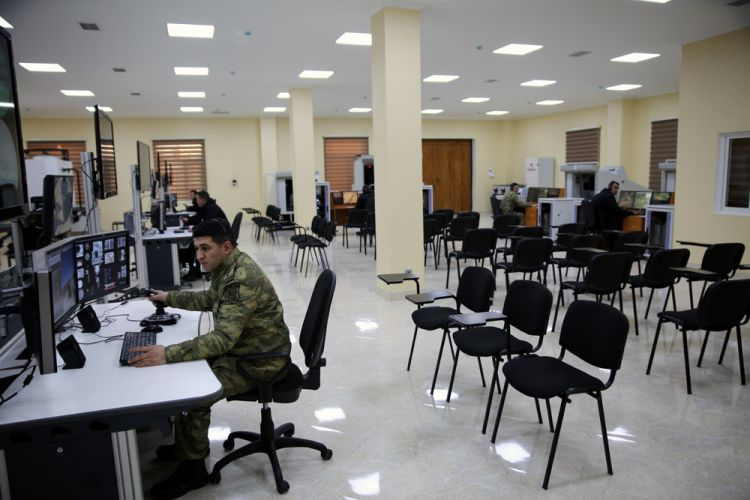 Zakir Həəsnov cəbhəboyu zonada  - FOTOLAR