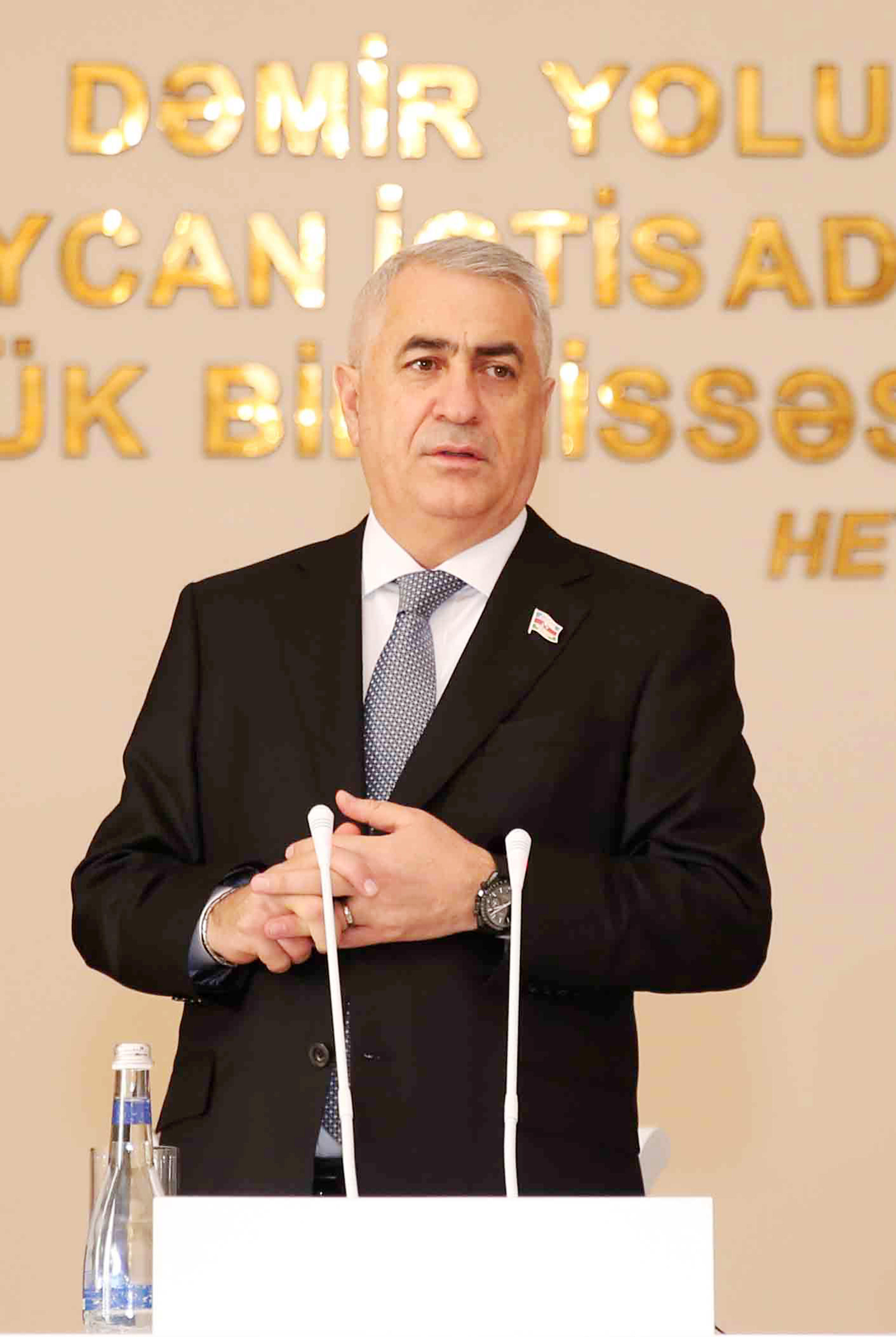 Dəmiryolçular il ərzində görülən işləri müzakirə etdilər - FOTOLAR
