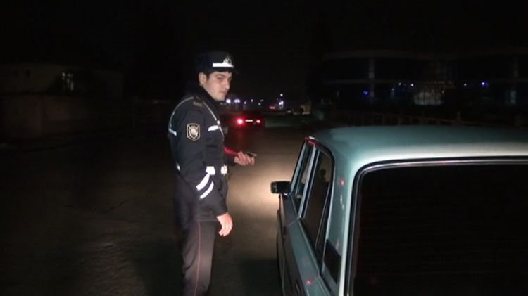 Polis reyd keçirdi -  sərxoş sürücülər cəzalandı (FOTO)