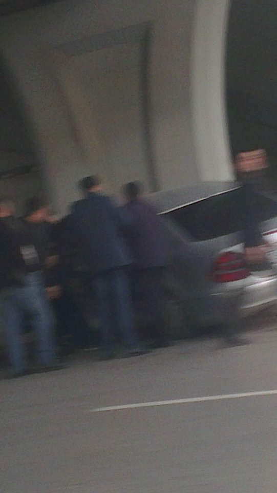 Mersedeslə körpünün bardürünə girdi -  sürücü öldü - FOTOLAR