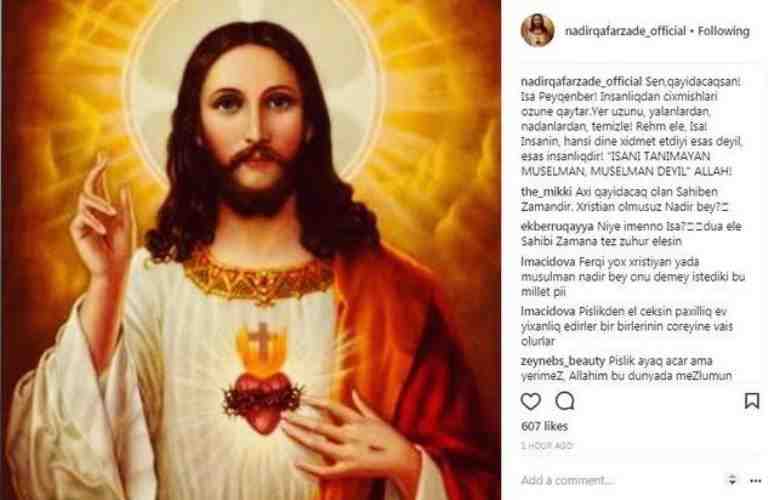 Nadir Qafarzadə xristian olmasından DANIŞDI:  Xristianlığı çox sevirəm