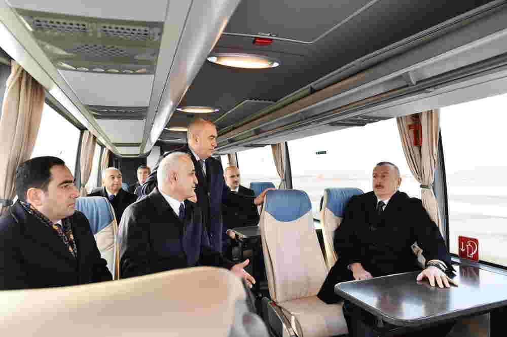 Prezident Dəniz Ticarət Limanında terminalın açılışında   - Foto (YENİLƏNİB)