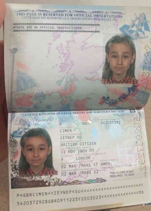 Saxta sənədlə Londona getmək istəyən ana və azyaşlı övladı saxlanıldı - FOTO