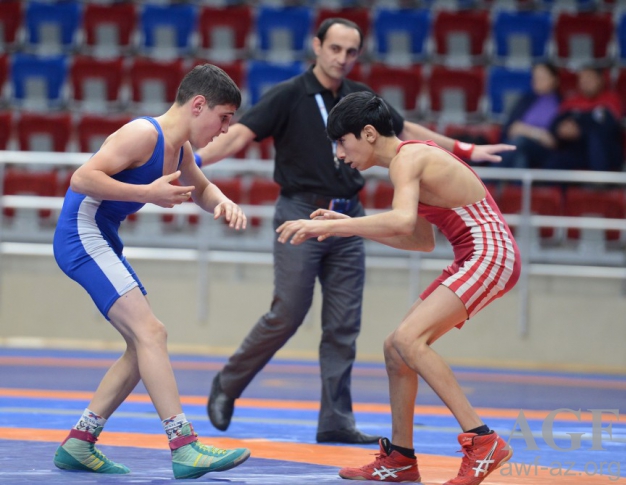   Yunan-Roma güləşçiləri xatirə turnirində mübarizə apardı   - FOTO