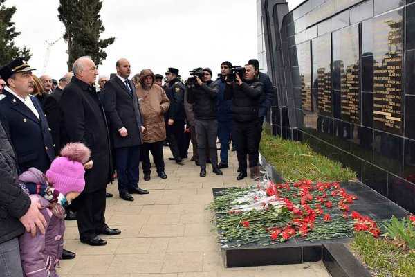20 Yanvar faciəsi Sumqayıtda da böyük izdihamla qeyd olunub -  FOTOLAR