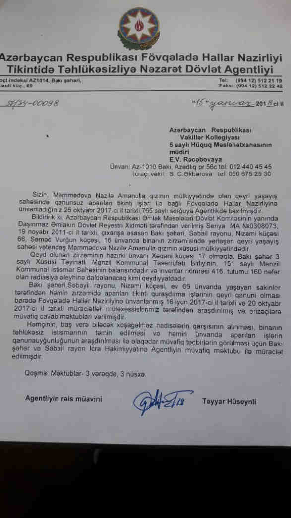 Bakıda sakinlər TƏHLÜKƏDƏ:  Binanın dayaq divarları sökülür - restoran açılır (FOTOLAR)