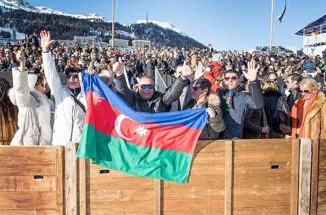   Elçin Quliyev İsveçrədə yarışı izlədi  - FOTO