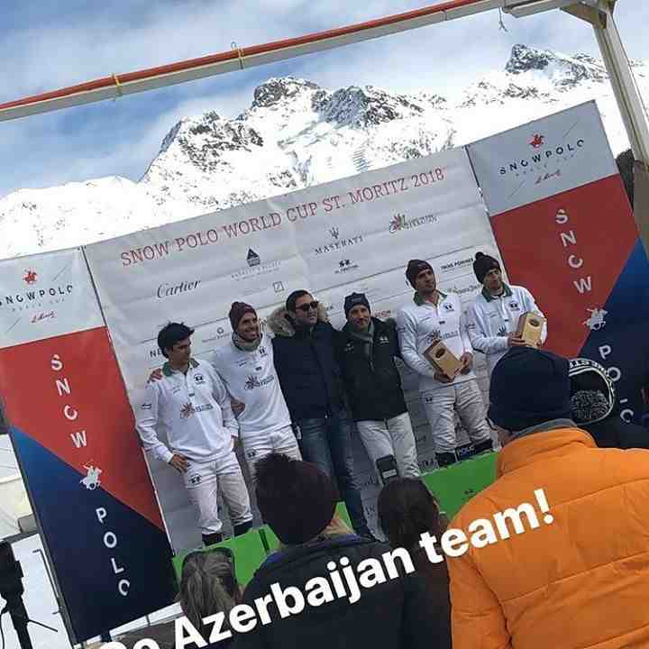   Elçin Quliyev İsveçrədə yarışı izlədi  - FOTO