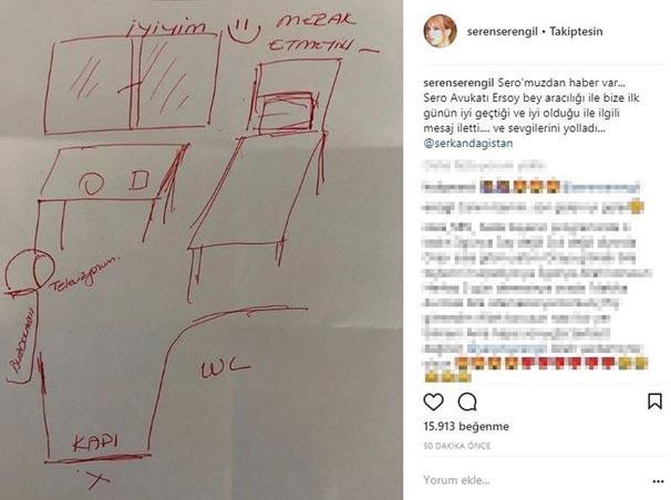 Həbsxanada olan Serendən ilk   FOTO