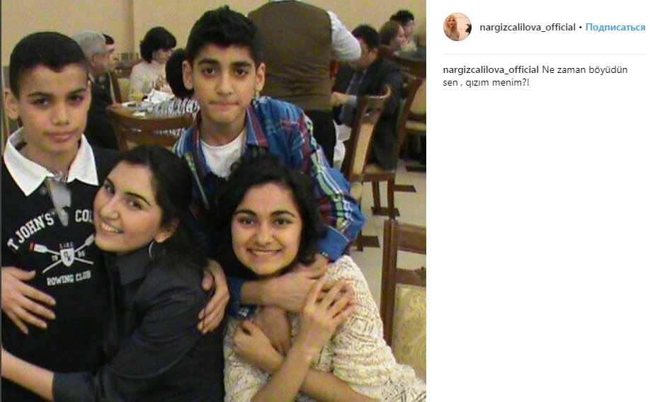  Nərgiz Cəlilova ilk dəfə qızının  FOTO-sunu paylaşdı  