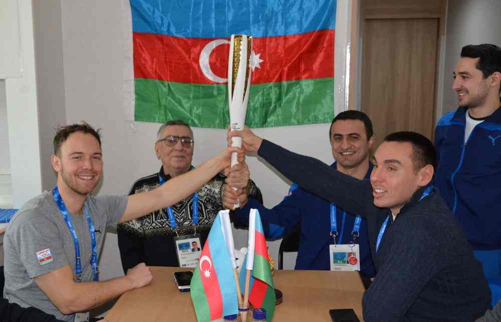 Olimpiya Oyunlarına prezidentin bacısı oğlu da qatıldı -  FOTOLAR