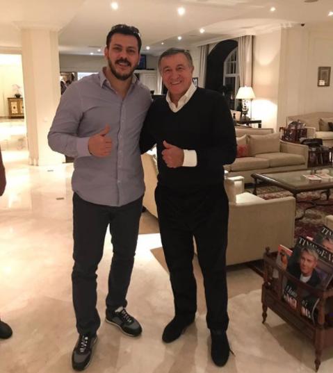 Zabit Səmədov Ağalarovla görüşdü -  FOTO