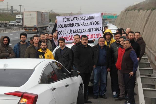 Honda Civic FC5 model avtomobilləri nasaz çıxdı -  Sürücülər aksiya keçirdilər (FOTOLAR)