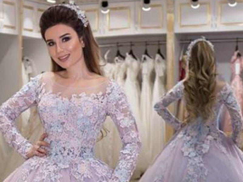 Zaurun Günayı gəlinlik geyindi -  FOTO